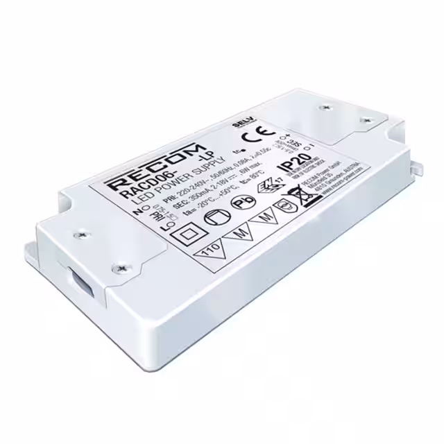 RACD06-700-LP Recom Power  LED Drivers